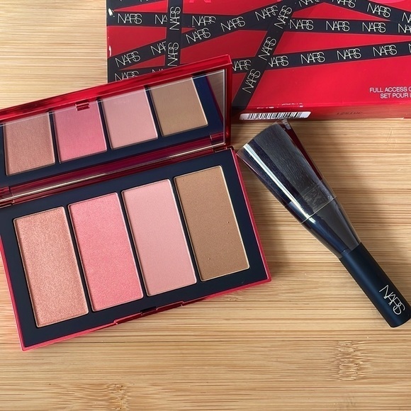 Brand New Nars Full Access Cheek Palette Bronzer & Blush Contour Set w/ Brush - Picture 3 of 12